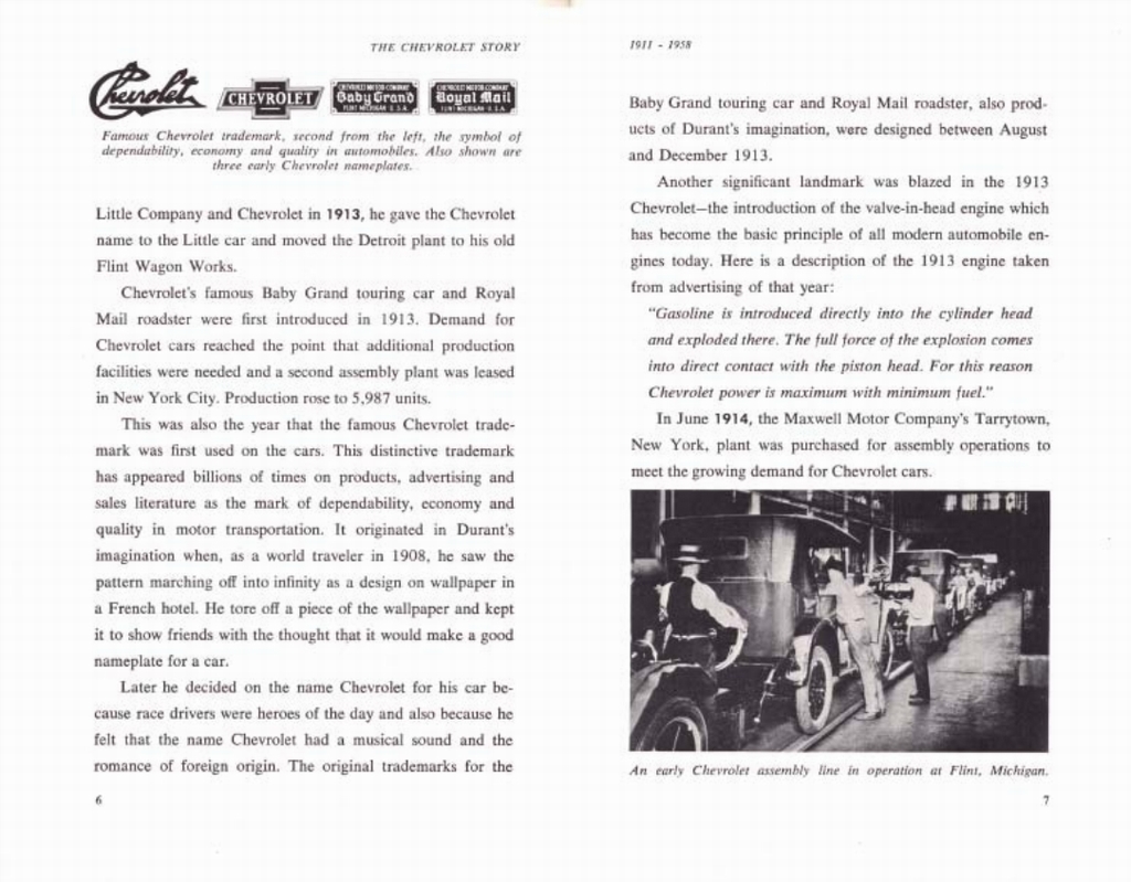 The Chevrolet Story - Published 1958 Page 17